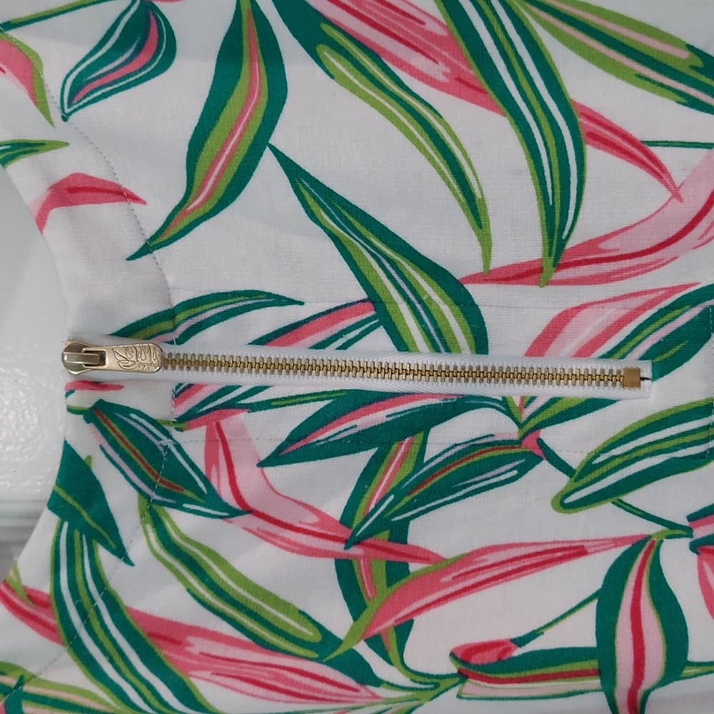 Palm Print Dress - Picture 4 of 7